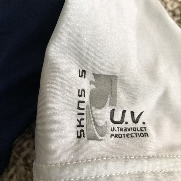 Oneill Boy's Performance 50+ SPF Rashguard Swim Shirt Size M Logo - Picture 6 of 11